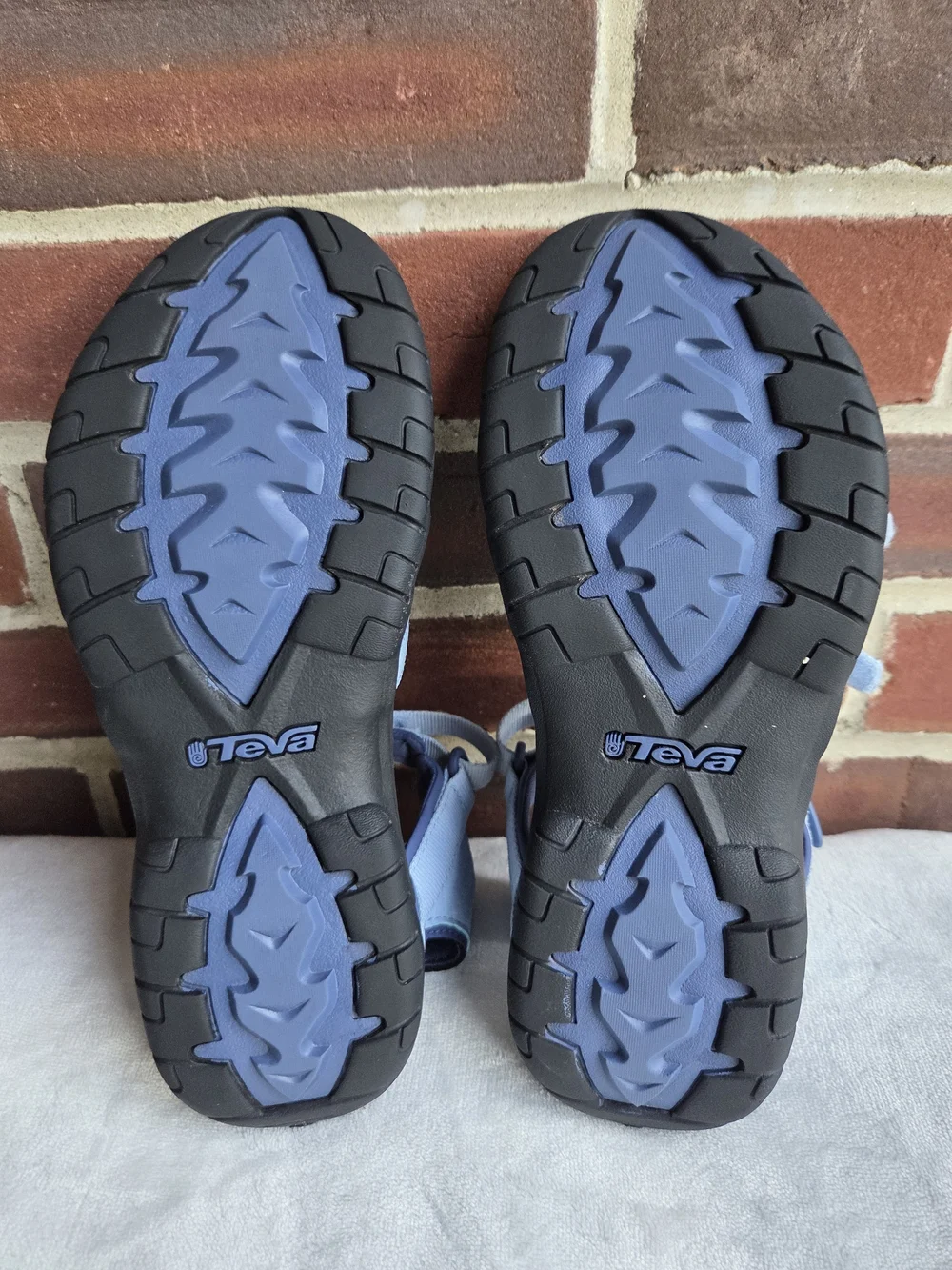 Teva Sport Sandals Blue Adjustable Strappy Outdoor Hiking Women US 9